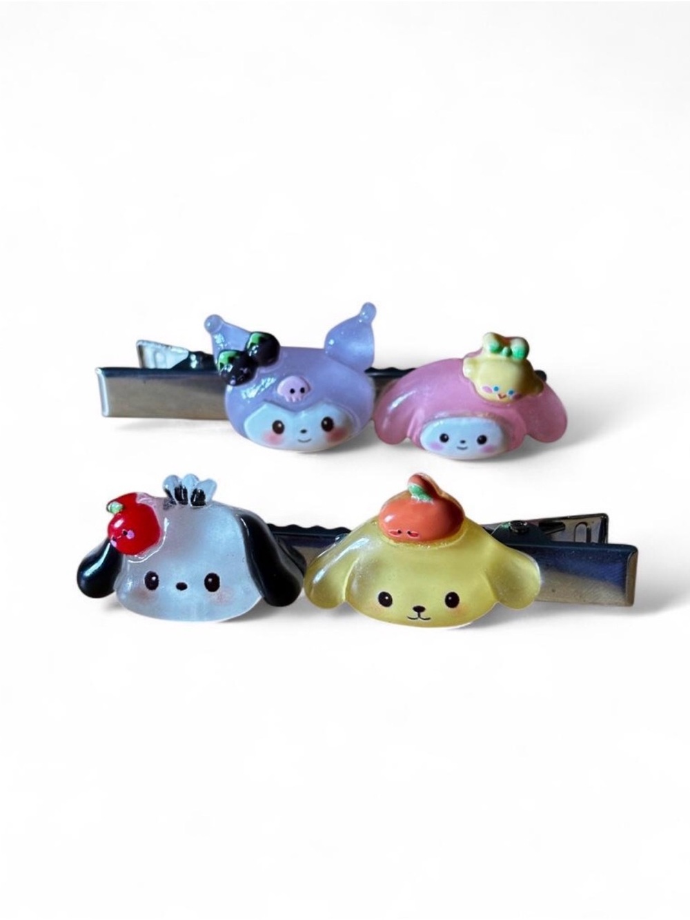 Sanrio Characters Hair Clips Set